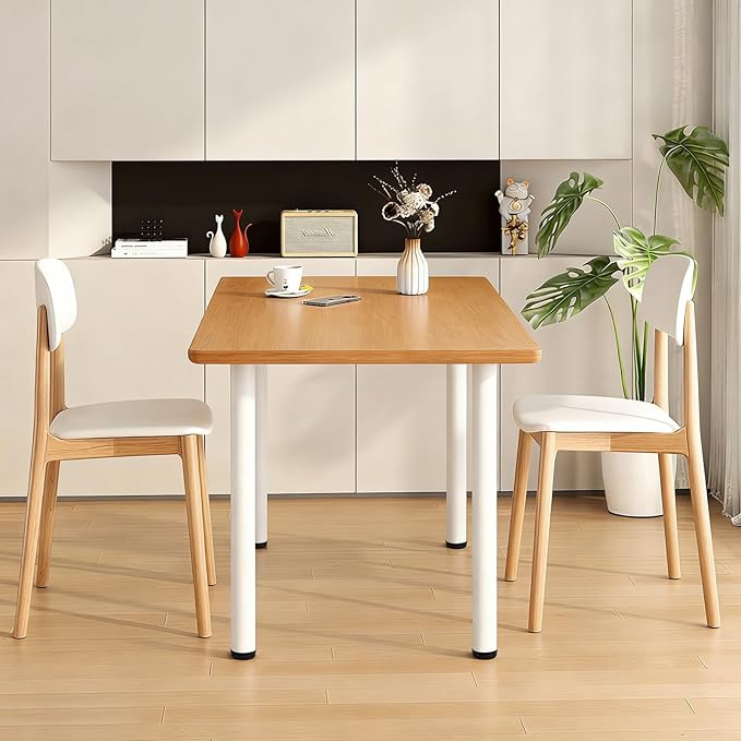 QLLY 29.5 inch / 75cm Adjustable Metal Desk Legs, Heavy Duty Furniture Table - Image 7