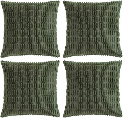 Fancy Homi 4 Packs Decorative Throw Pillow Covers by Fancy+Homi