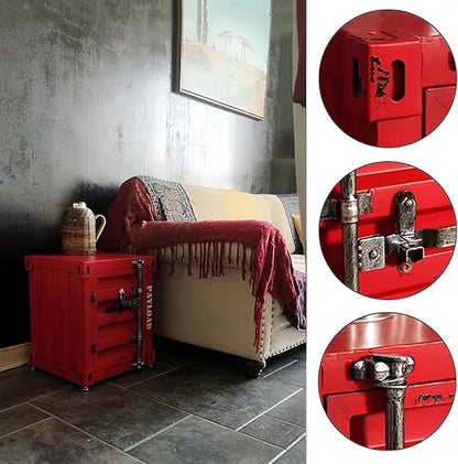 Side Table Industrial End Table - Image 3