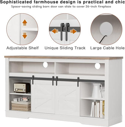 YESHOMY Fireplace TV Stand for Television up to 65+ Inch - Image 5