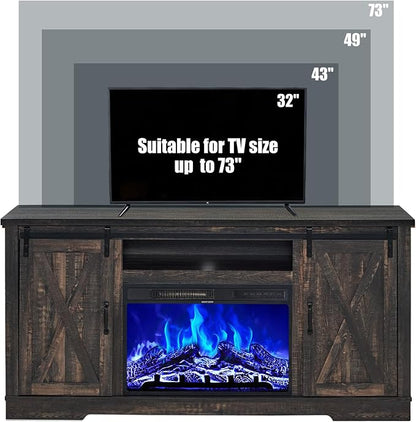 AMERLIFE Fireplace TV Stand - Image 5