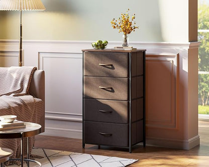 AODK Dresser for Bedroom with 4 Storage Drawers, Small Dressers Chest of - Image 2