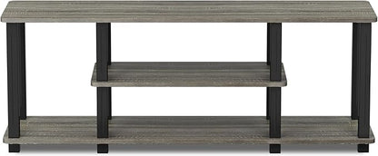 Furinno Turn-N-Tube No Tools 3D 3-Tier Entertainment TV Stand up to 50 inch TV - Image 5