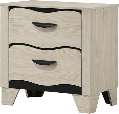 Kings Brand Furniture Brielle 6-Piece Bedroom Set – Modern Wood Bed Frame - Image 7