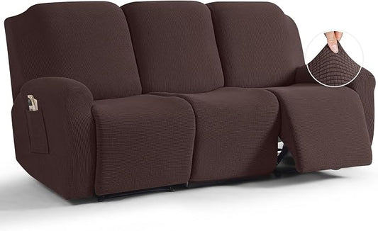 TAOCOCO Recliner Sofa Covers 8-Pieces Stretch Large Couch Covers by TAOCOCO