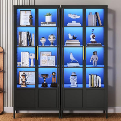 5-Tier Glass Display Cabinet - Image 7