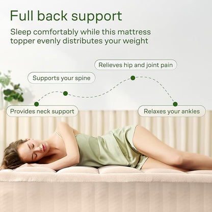 Niagara Sleep Solution Ultra Soft Queen Size Mattress Topper - Image 4