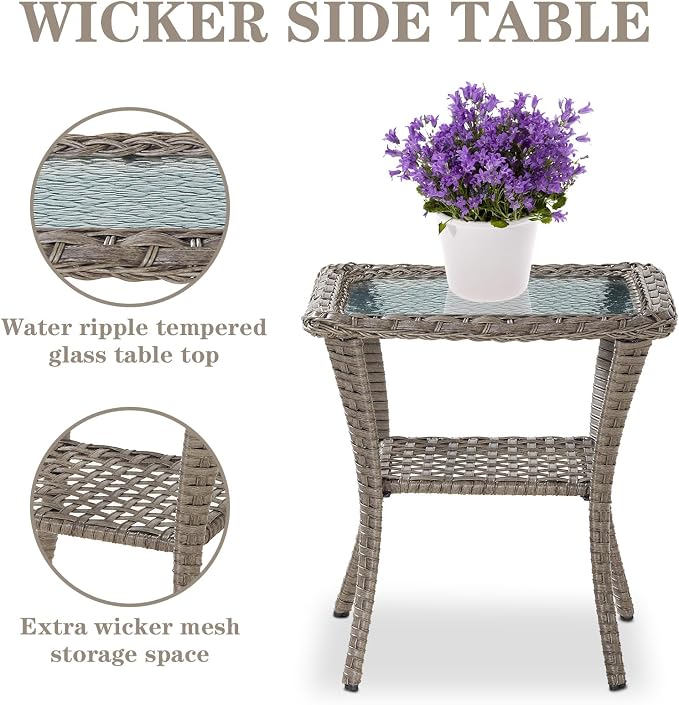 Belord 5 Piece Outdoor Patio Furniture Set - Image 6