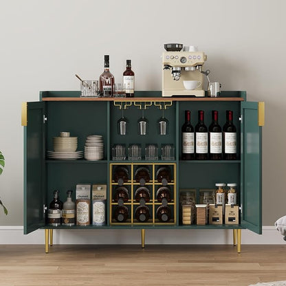 ARTPOWER 48" Wine Bar Cabinet - Image 3
