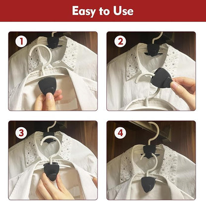 Latoxcaa Space Saving Hanger Hooks 30Pcs, Upgrade Heavy Duty Space Saver - Image 7