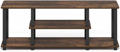Furinno Turn-S-Tube TV Stand, 3-Tier Toolless Assembly Entertainment Center - Image 7