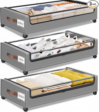 SpaceHacks Under Bed Storage by SpaceHacks