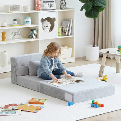 Tiita Convertible Folding Kids Sofa Bed - Image 6