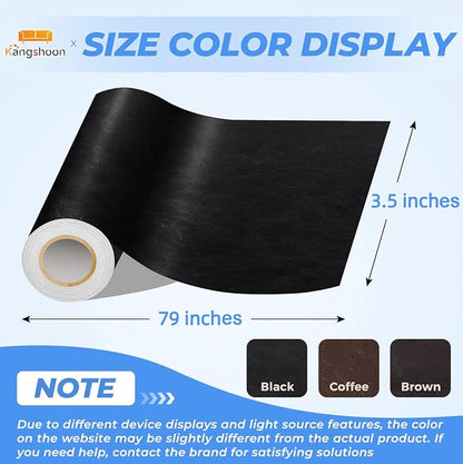 Kangshoon Leather Repair Patches, Self-Adhesive Leather Repair Tape, Stretch - Image 2