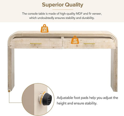 Harper & Bright Designs TREXM Unique Retro Silhouette Console Table - Image 9