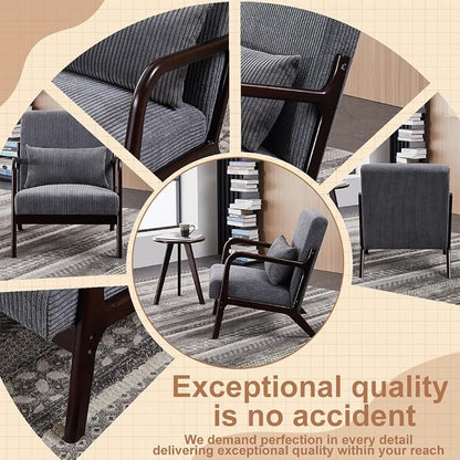 Mid-Century Modern Accent Chair - Image 7