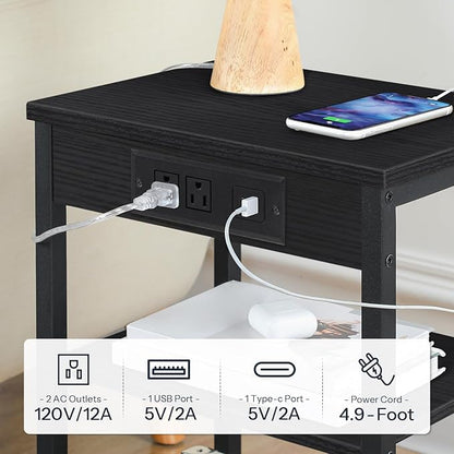 HOOBRO Side Tables Set of 2 - Image 4