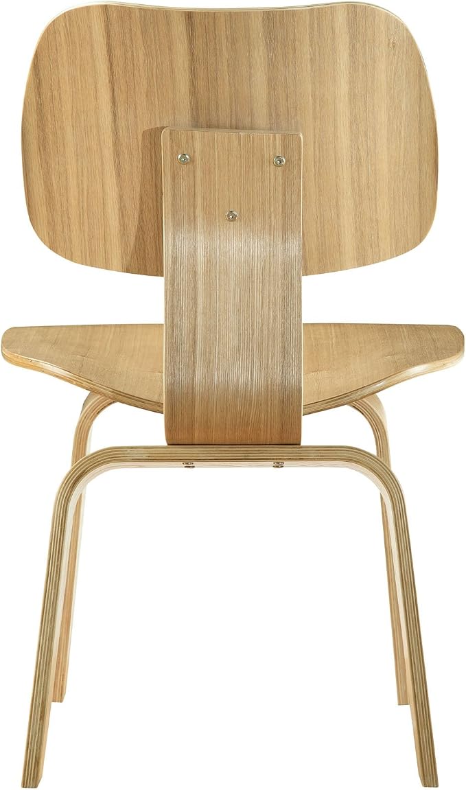 Modway Fathom Mid-Century Modern Molded Plywood Kitchen and Dining Room Chair - Image 5