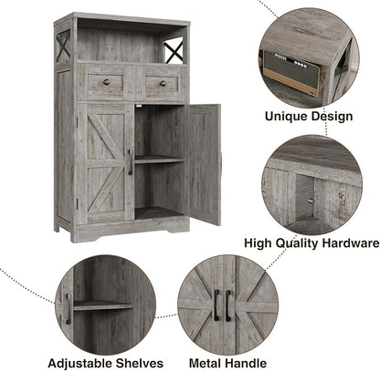 Befrases Farmhouse Storage Cabinet - Image 7