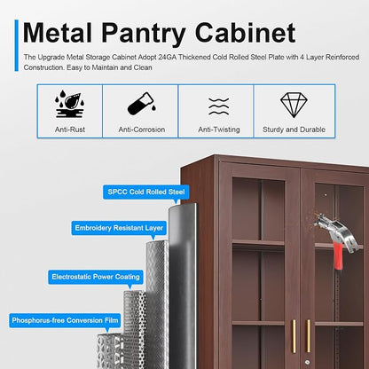 Polup Glass Display Cabinet, Display Case - Image 4