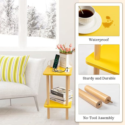 FORAOFUR Side Table, End Table - Image 5