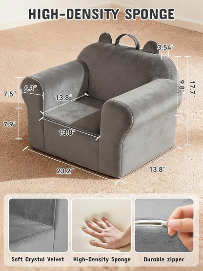 Kids Sofa Chair with Removable Washable Cover Kids Couch Toddler Chair Toddler - Image 3