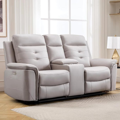 ANJ Power Reclining Loveseat Sofa by ANJ