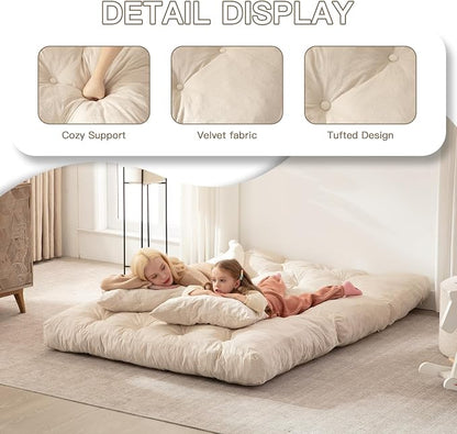 Folding Sofa Bed, Convertible Sleeper Chair - Image 3