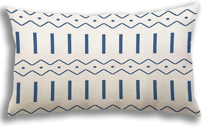 YCOLL Lumbar Pillow Covers 12x20 Set of 4, Modern Sofa Throw Pillow Cover - Image 4