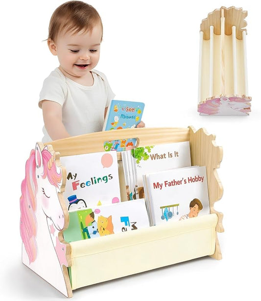 Toddler Bookshelf Double-Sided by Unknown