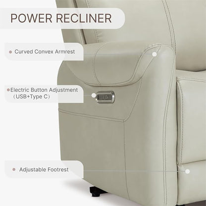 KISLOT Leather Recliner Chair for Adults Wall Hugger RV Recliner - Image 6