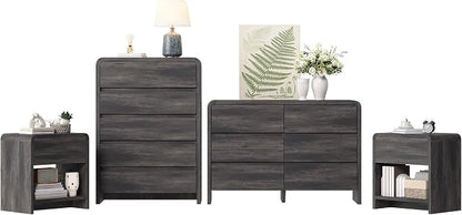 Modern 4-Piece Bedroom Furniture Set - Image 9