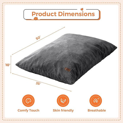 MAXYOYO 3 in 1 Kids Bean Bag Chair Couch, Convertible Chair Folds from Bean Bag - Image 2