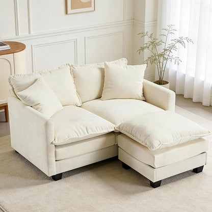Loveseat Sofa with Ottoman by MUDANT