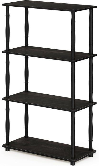 Furinno Turn-N-Tube 4-Tier Multipurpose Shelf Display Rack, Classic Tubes - Image 5