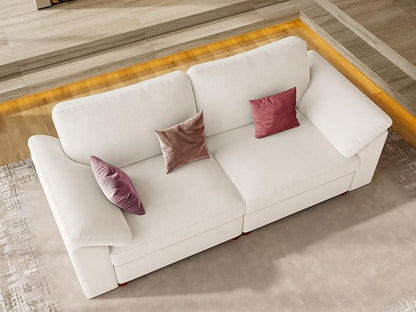 EASE MOOSE Modern Loveseat Sofa - Image 4