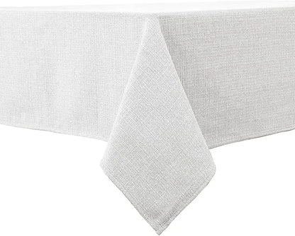 BALCONY & FALCON Rectangle Tablecloth Washable Wrinkle Resistant and Water by BALCONYFALCON