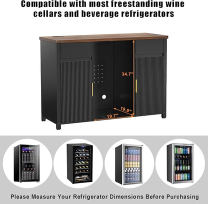 GDLF Large Coffee Bar Cabinet - Image 4