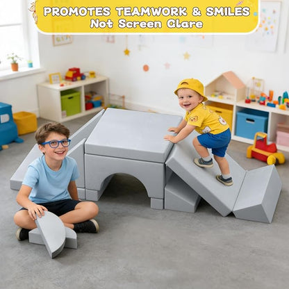 15pcs Unique Modular Kids Play Couch - Image 6