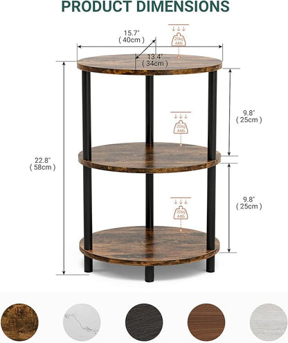 Round Small Side Table - Image 2