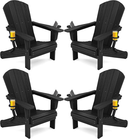 SERWALL HDPE Folding Adirondack Chair by SERWALL