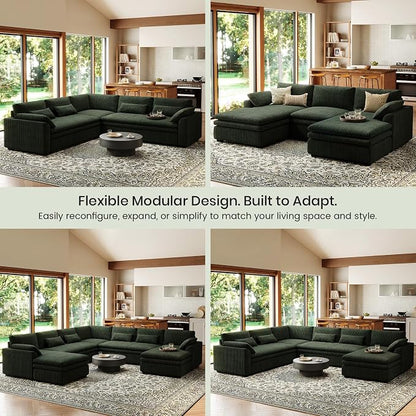 Belffin Large Modular Sectional Sofa - Image 4