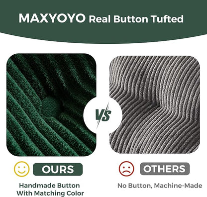 MAXYOYO 129.5" Modular Sectional Sofa Couch, U Shaped Modern Cloud Couch - Image 9