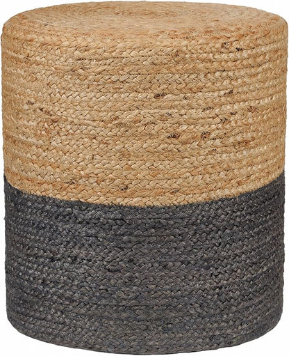 REDEARTH · Cylindrical Pouf Foot Stool Ottoman - Image 4