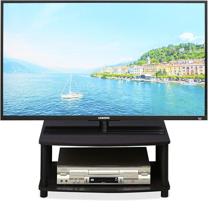 Furinno TURN-N-TUBE TV Riser Stand, 2-Tier Small Elevated No Tools TV Stand - Image 8