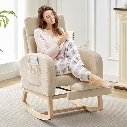 Rocking Chair Nursery, Nursing Rocking Chairs by GarveeHome