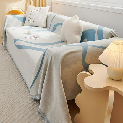 VClife Couch Cover for Sofa Washable Plush Sofa Cover Slipcover - Image 9