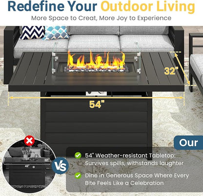 Solaste Aluminum Patio Furniture Set - Image 7