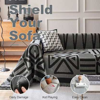 VClife Bohemian Couch Covers, Non Slip Couch Covers - Image 6