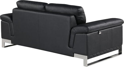 Blackjack Furniture Weston Collection Genuine Italian Leather Living Room - Image 3